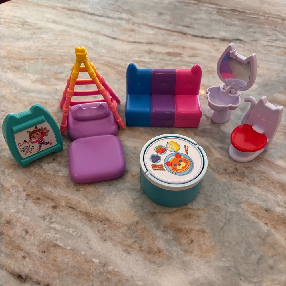 Gabby’s Dollhouse Furniture Set